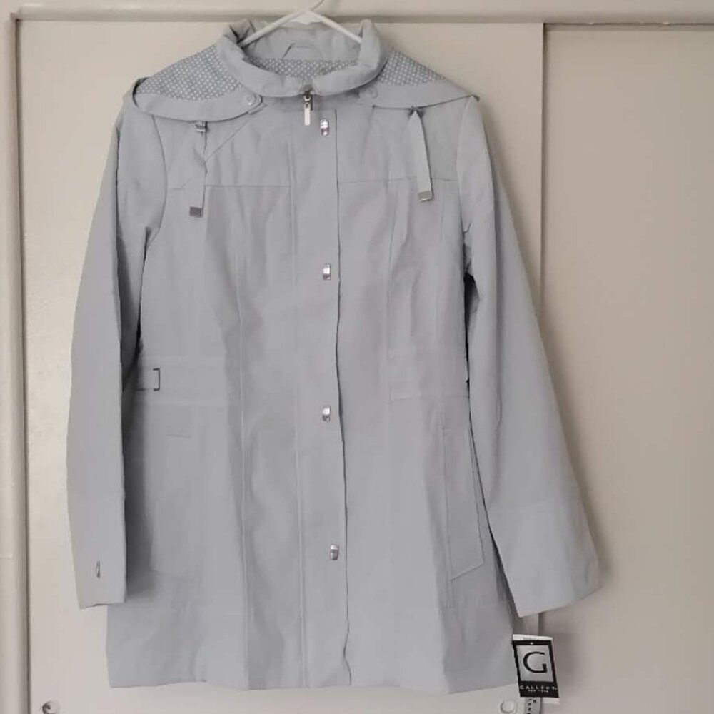 Gallery Jacket Women Hooded Zip-Up Jacket in Blue WSP, Size M